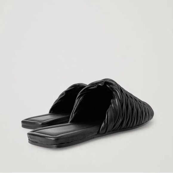 COS Leather Square Toe Sandals NWT - Picture 6 of 11